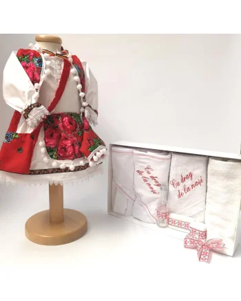 Set Traditional Botez Fetita - Costumas + Trusou 4