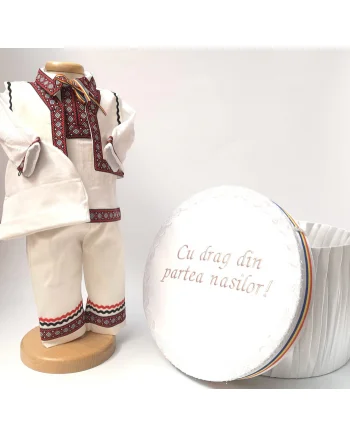 Set Traditional Botez Baiat - Costumas + Cutie 3