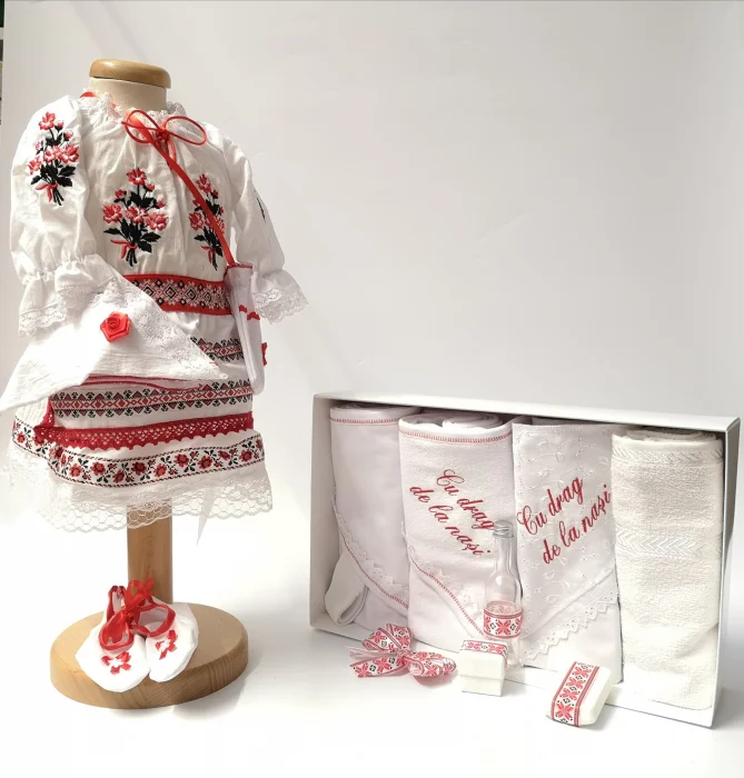 Set Traditional Botez Fetita - Costumas + Trusou 5
