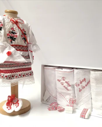 Set Traditional Botez Fetita - Costumas + Trusou 5