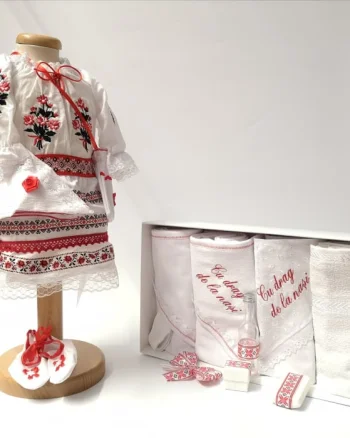 Set Traditional Botez Fetita - Costumas + Trusou 5