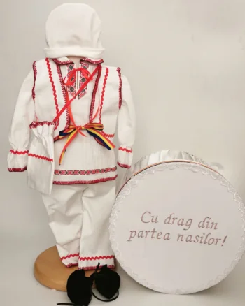 Set Traditional Botez Baiat - Costumas + Cutie 6