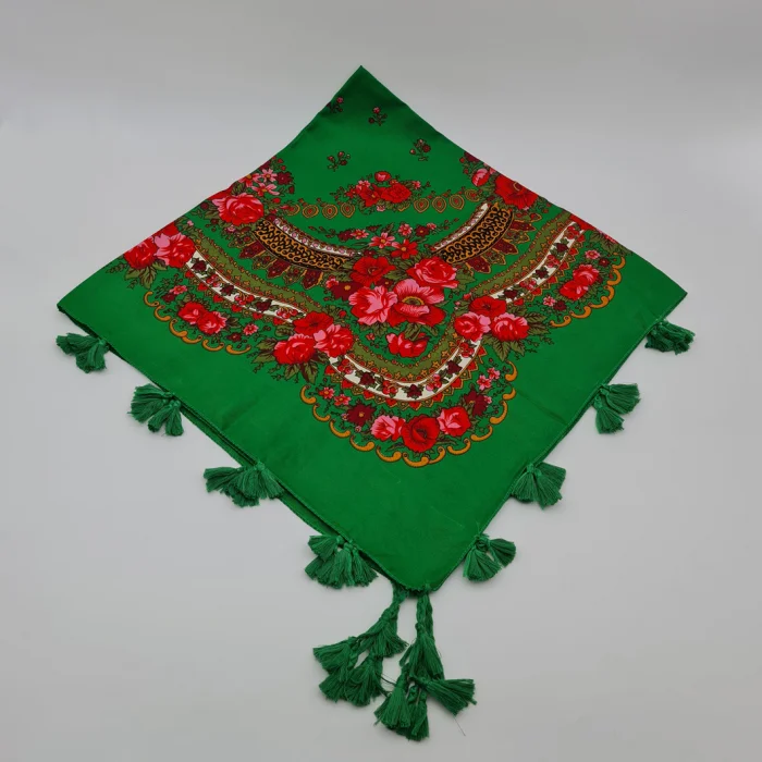 Batic etno mare - Crinuta - Verde