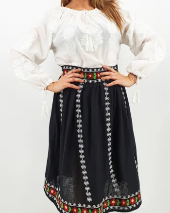Fusta stilizata cu motive traditionale Ioana 2