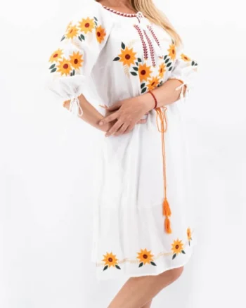 Rochie Traditionala Floarea Soarelui 10