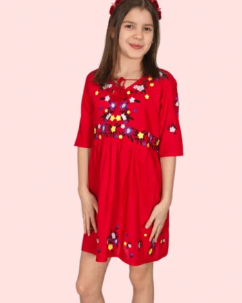 Rochie traditionala fetite Eva