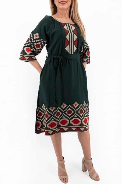 Rochie brodata Adelina 3