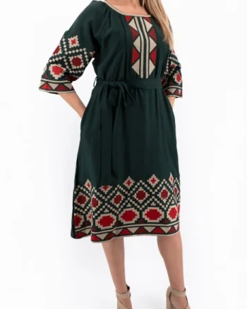 Rochie brodata Adelina 3
