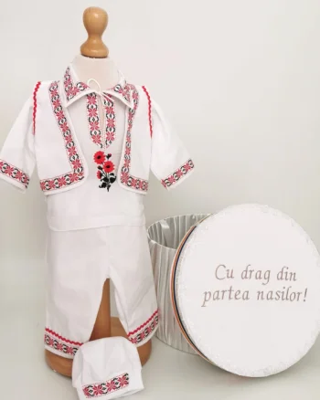 Set Traditional Botez Baiat - Costumas + Cutie 7