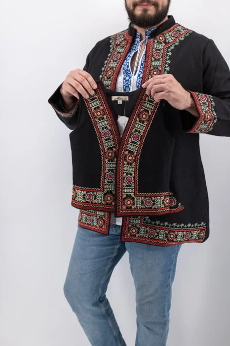 Set Traditional - Sacou Tata   Vesta fiu 5