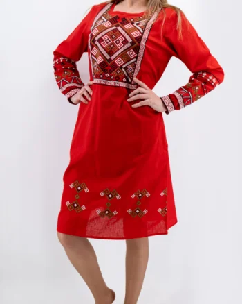 Rochie Traditionala Roza 3