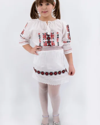 Compleu traditional fetite Florentina
