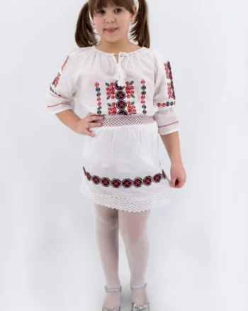Compleu traditional fetite Florentina