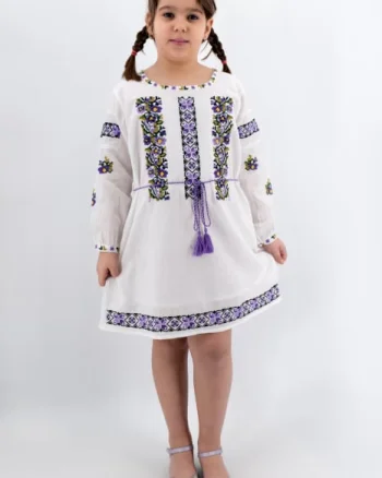 Rochie traditionala fetite Maria 2