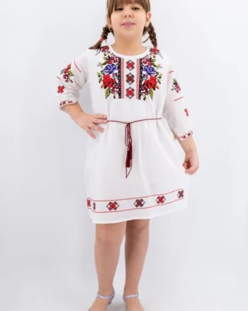 Rochie traditionala fetite Maria 4