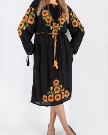 Rochie Traditionala Floarea Soarelui 18