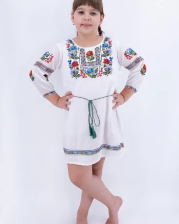 Rochie traditionala fetite Maria 6