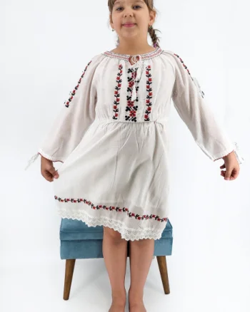 Rochie traditionala fetite Ada 2
