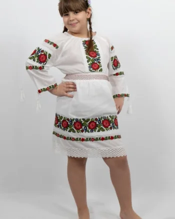 Compleu traditional fetite Eleonora