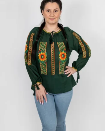 Ie Traditionala cu Flori