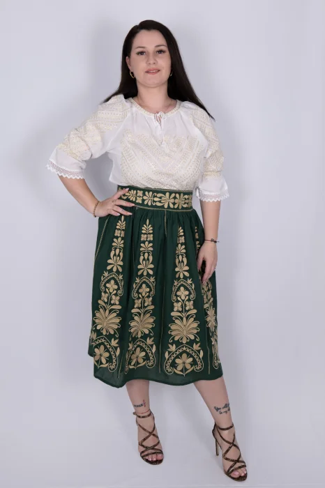 Fusta stilizata cu motive traditionale Tatiana 7