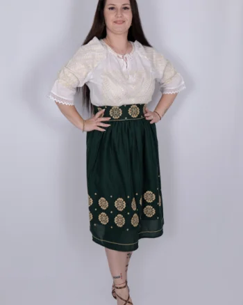 Fusta stilizata cu motive traditionale Ofelia 6