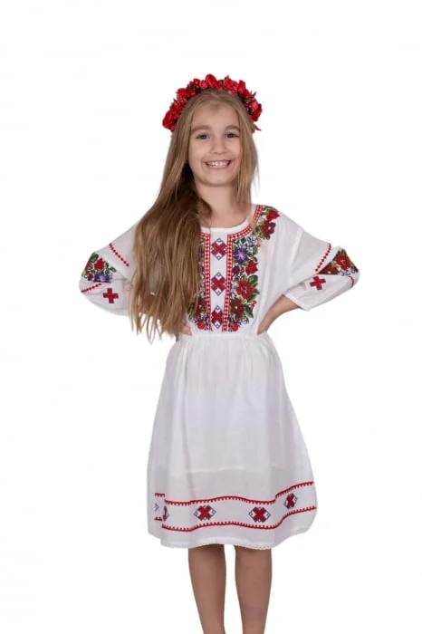 Rochie traditionala fetite Maria 14