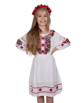 Rochie traditionala fetite Maria 14