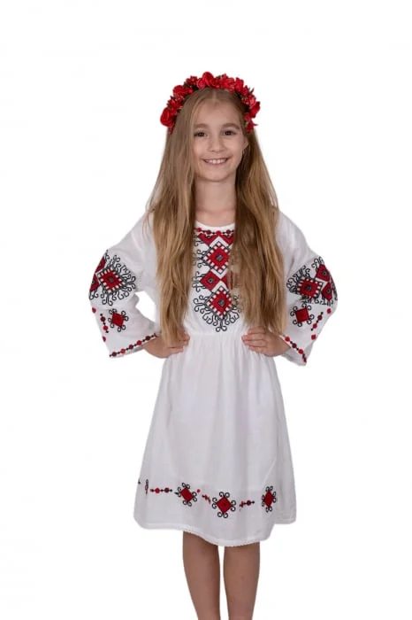 Rochie traditionala fetite Zoe