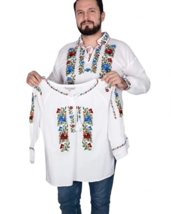 Set Traditional - Camasa Tata   IE Fiica 6