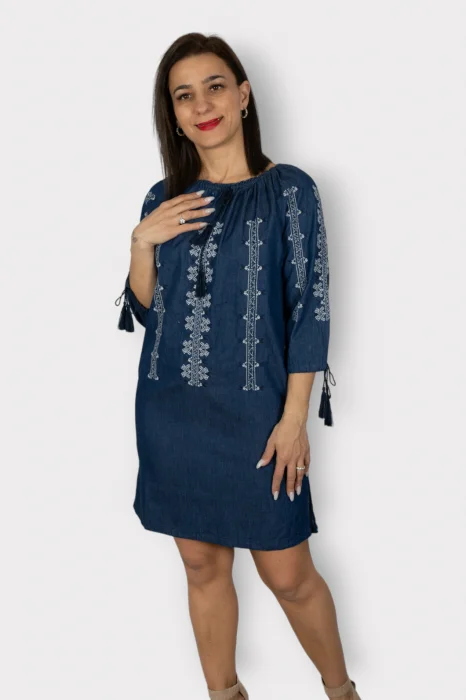 Rochie Stilizata Denim
