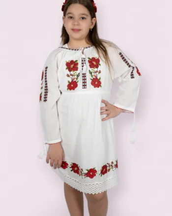 Rochie traditionala fetite Alberta 2