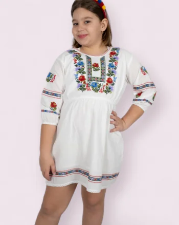 Rochie traditionala fetite Dorina