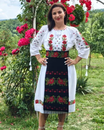 Costum Rochie  Brau si 2 Fote Minodora
