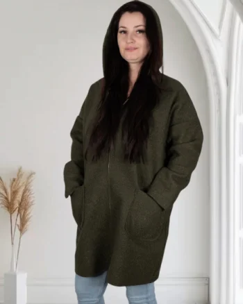 Cardigan Mia cu gluga 16
