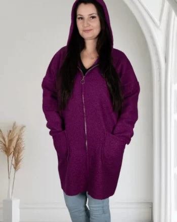 Cardigan Mia cu gluga 17