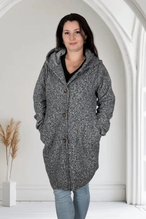 Cardigan Mia cu gluga 22