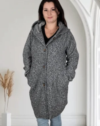 Cardigan Mia cu gluga 22