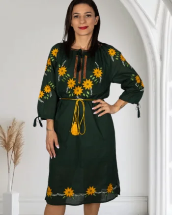 Rochie Traditionala Floarea Soarelui 23