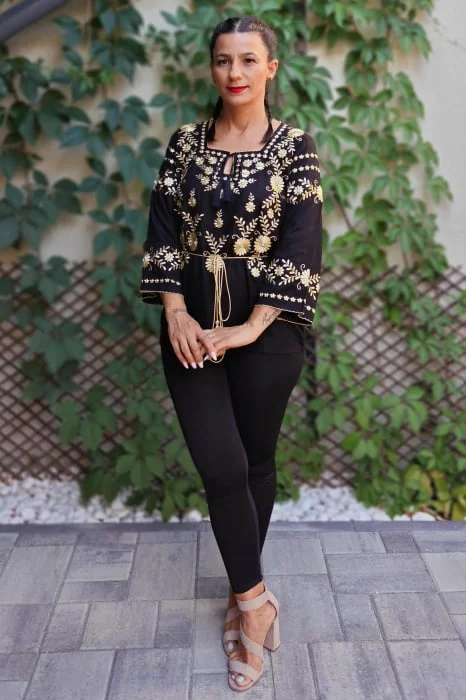 Bluza brodata Madelin 7