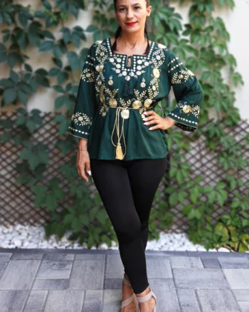 Bluza brodata Madelin 9
