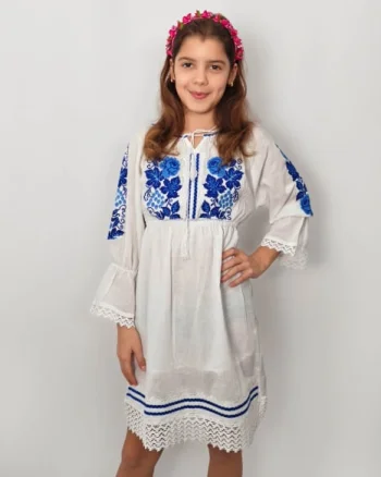Rochie traditionala fetite Andrea 2