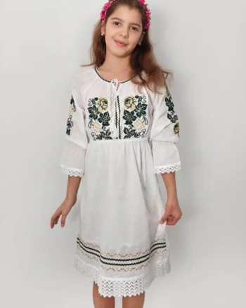 Rochie traditionala fetite Andrea 4