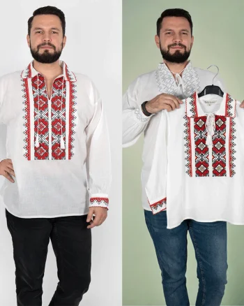 Set Traditional - Camasa Tata   Camasa fiu Aldo