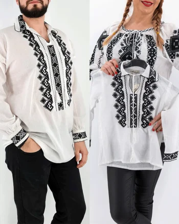 Set Traditional - Camasa Tata   Camasa fiu Didin