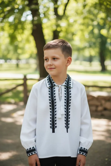 Ie traditionala baieti Crin