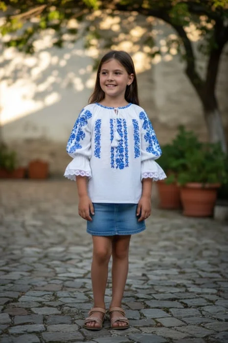 Ie traditionala fetite Steliana 2