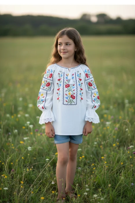 Ie traditionala fetite Rosalinda 4