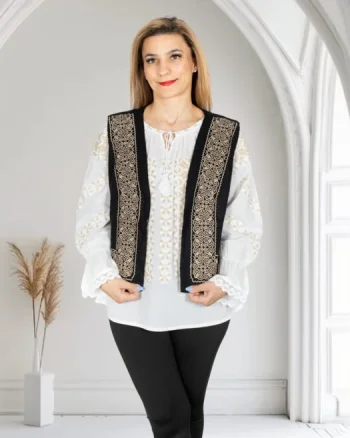 Vesta brodata traditional Ivona