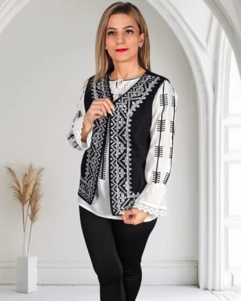 Vesta brodata traditional Nadina 2